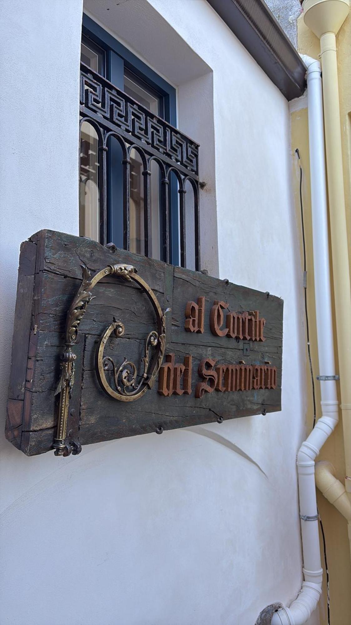 切法卢Al Cortile Del Seminario公寓 外观 照片